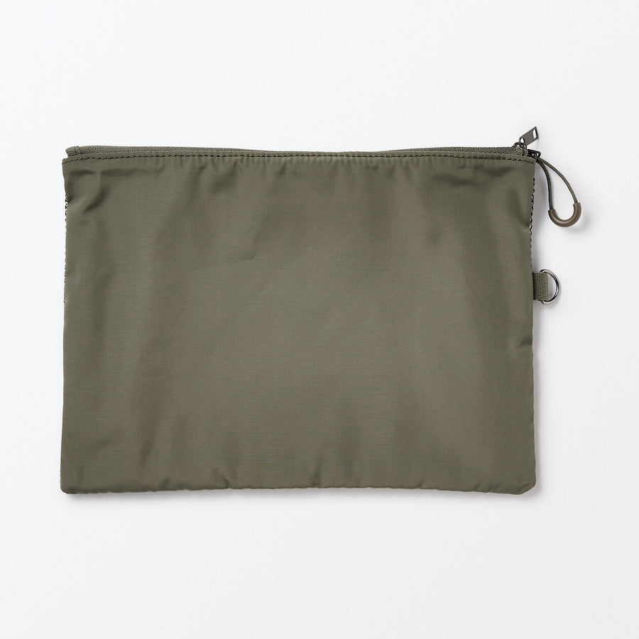 Compact Two-Zipper Travel Pouch