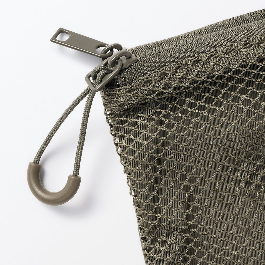 Compact Two-Zipper Travel Pouch