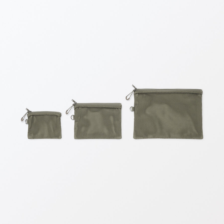 Compact Two-Zipper Travel Pouch
