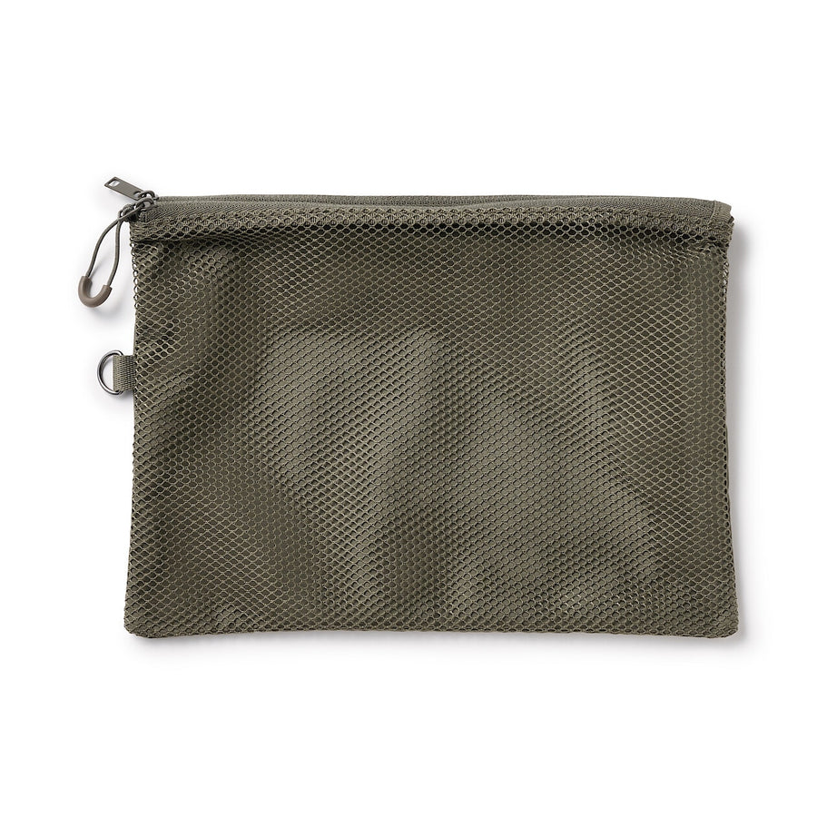 Compact Two-Zipper Travel Pouch