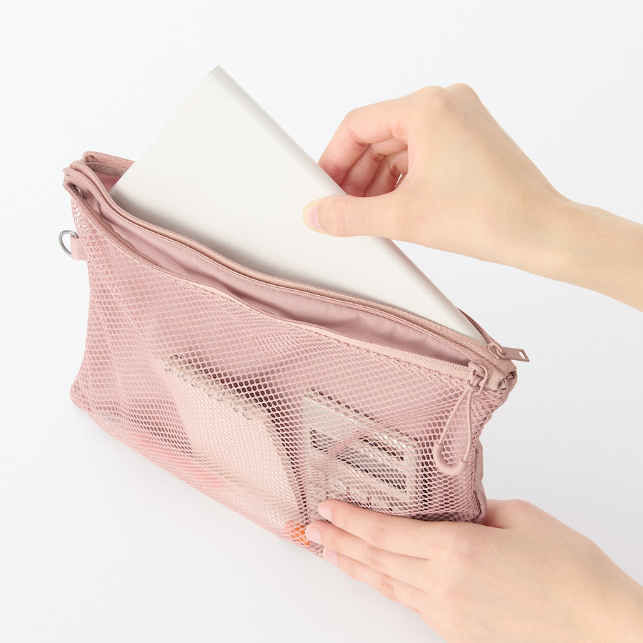 Compact Two-Zipper Travel Pouch