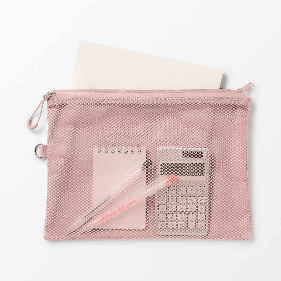 Compact Two-Zipper Travel Pouch