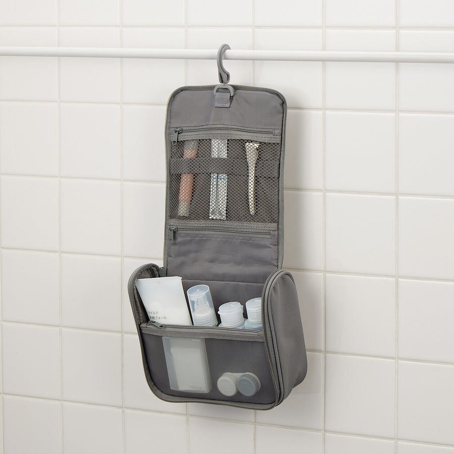 Polyester Hanging Toiletry Case