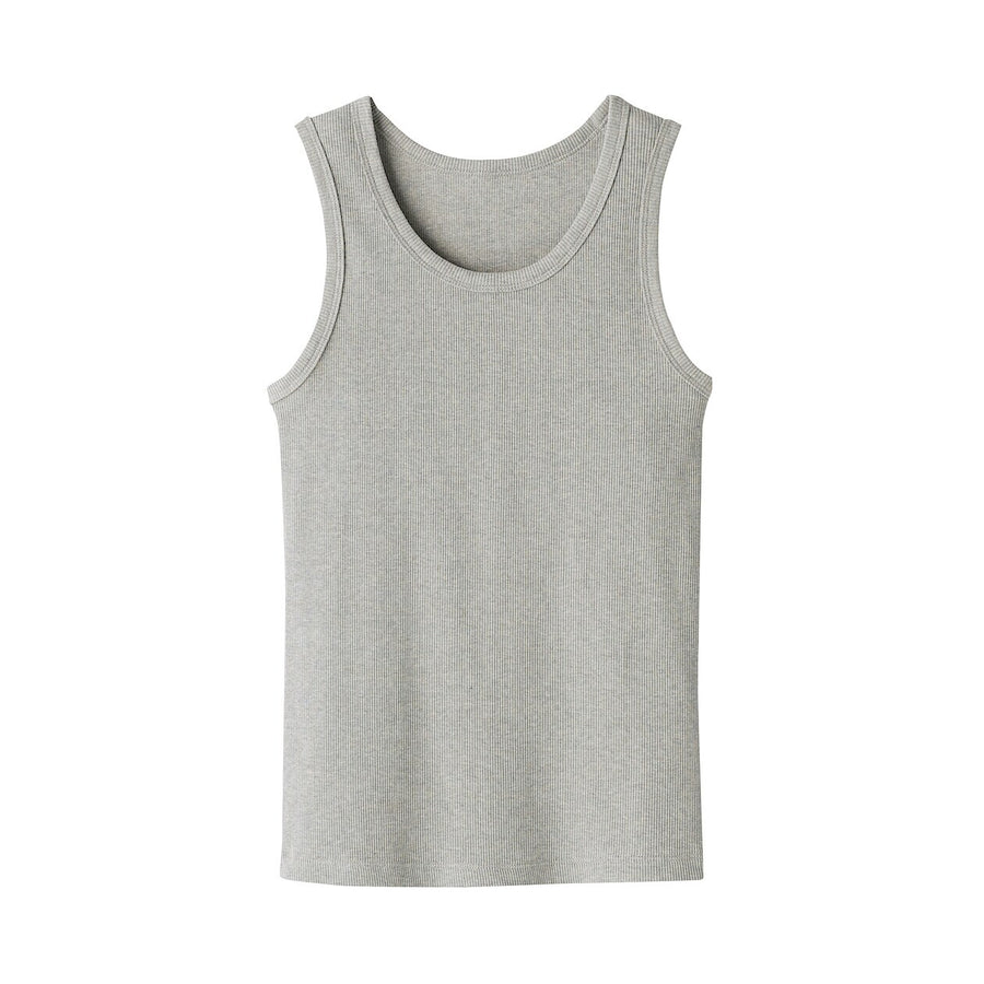 W's Stretch ribbed tank top Off WhiteXS