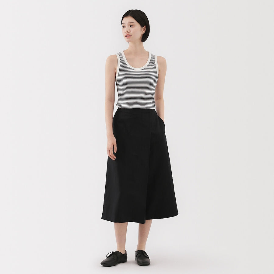 W's Stretch ribbed tank top Off WhiteXS