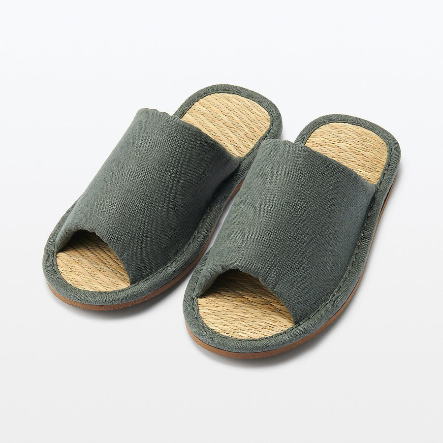 IGUSA SLIPPERS OPENTOE