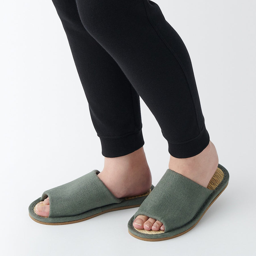 IGUSA SLIPPERS OPENTOE