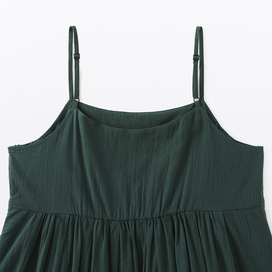 W's High twisted veilCamisole dress BlackXS