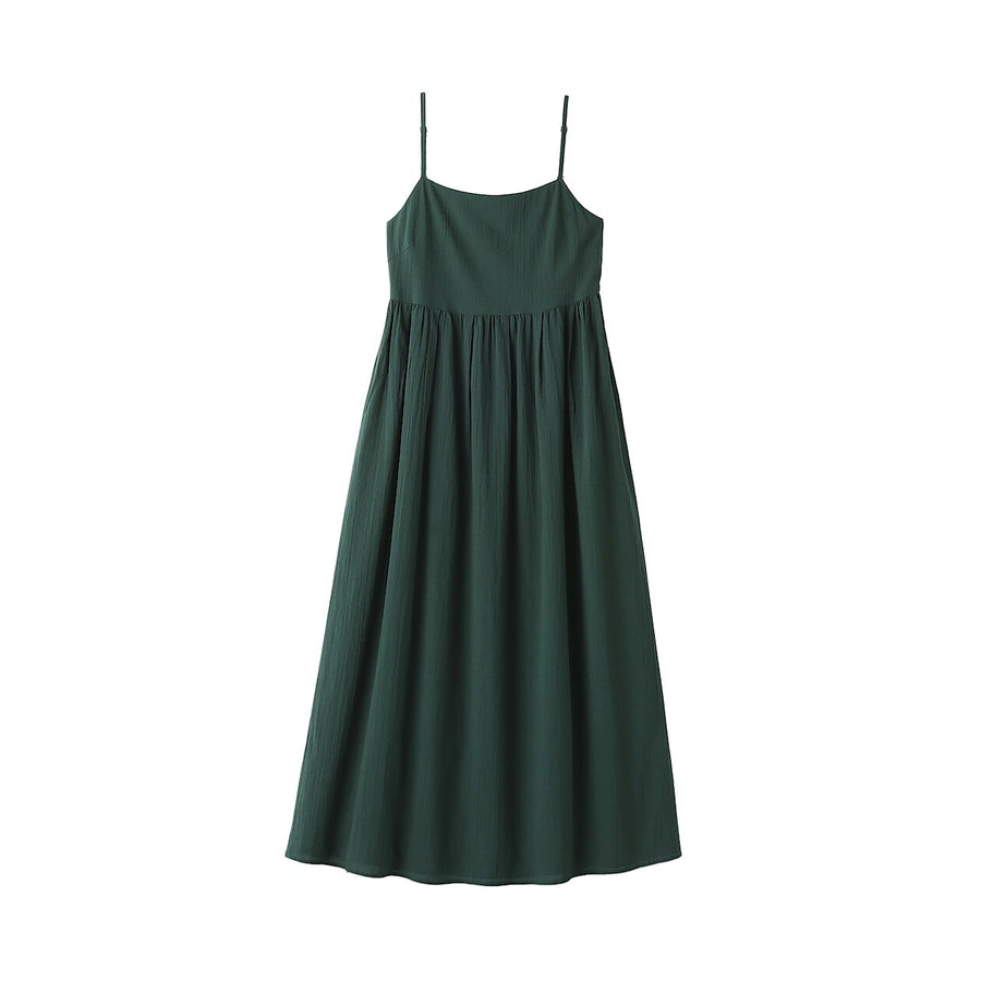 W's High twisted veilCamisole dress BlackXS