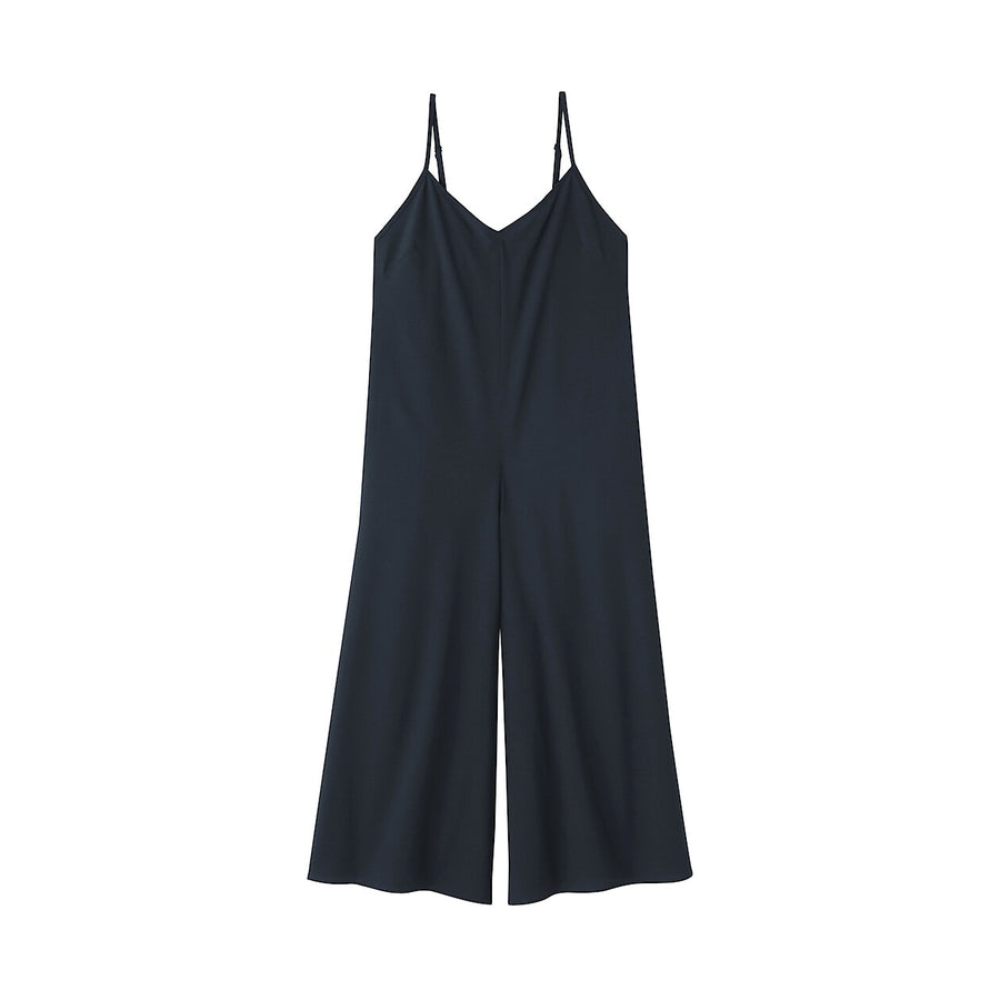 W's Breathable seersucker Salopette Dark greyXS