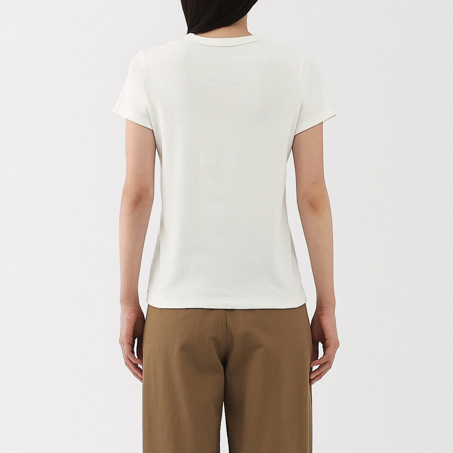 W's Cool touch anti-sweat stain crewneck SS T-shirtWhiteXS