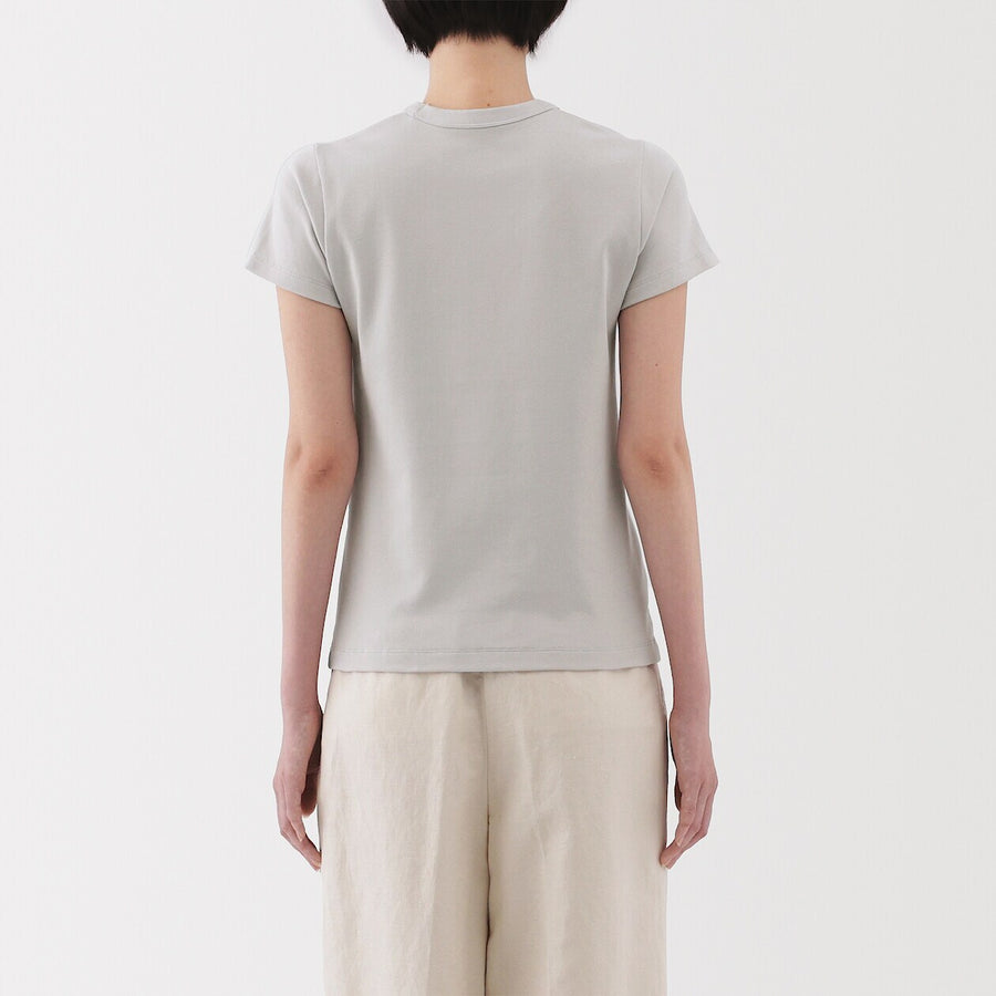 W's Cool touch anti-sweat stain crewneck SS T-shirtWhiteXS