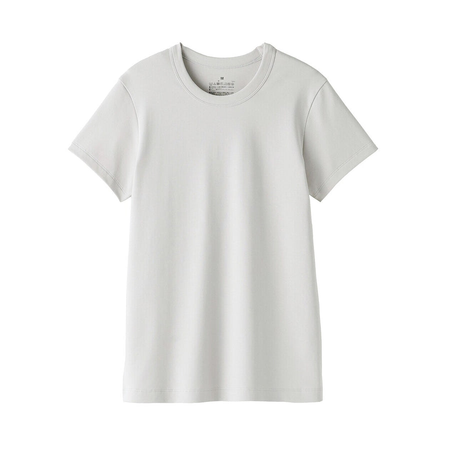 W's Cool touch anti-sweat stain crewneck SS T-shirtWhiteXS