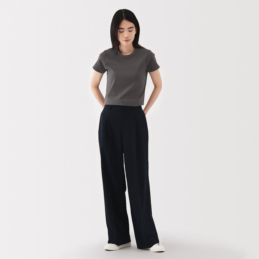 W's Cool touch anti-sweat stain crewneck SS T-shirtWhiteXS
