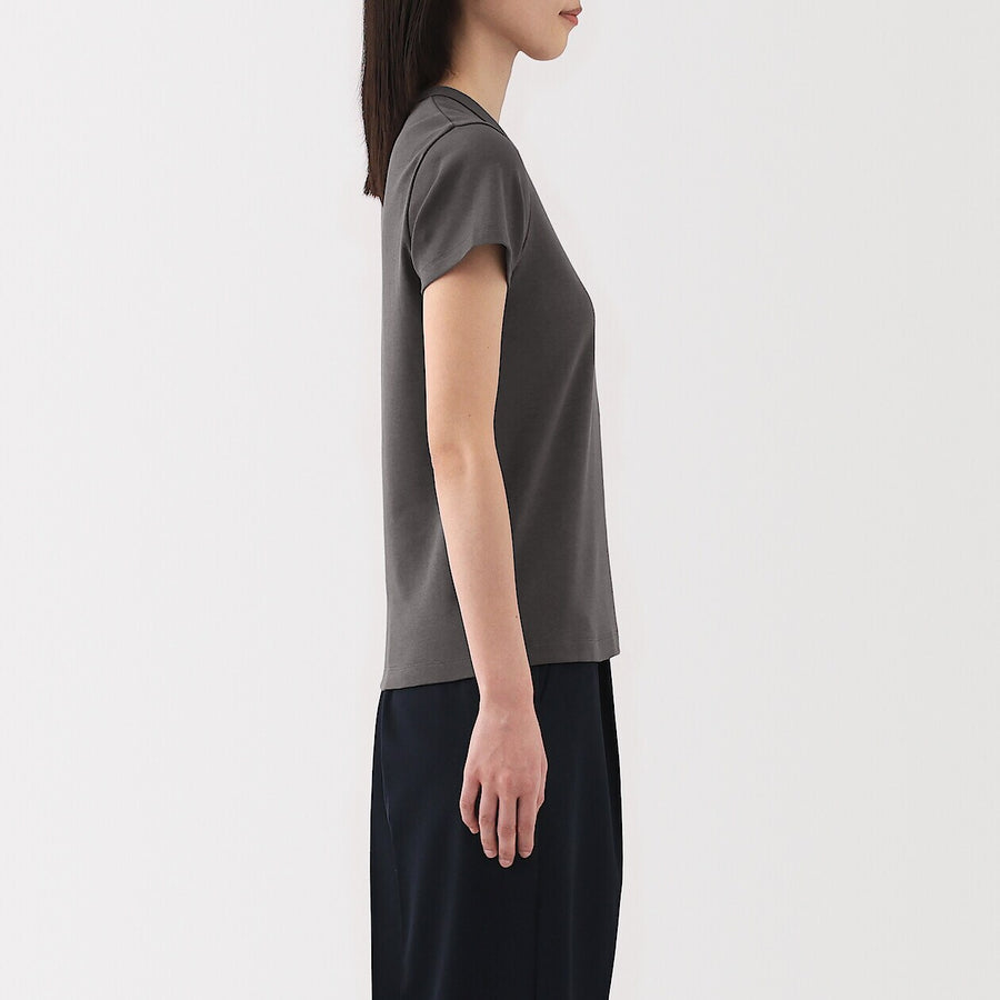 W's Cool touch anti-sweat stain crewneck SS T-shirtWhiteXS