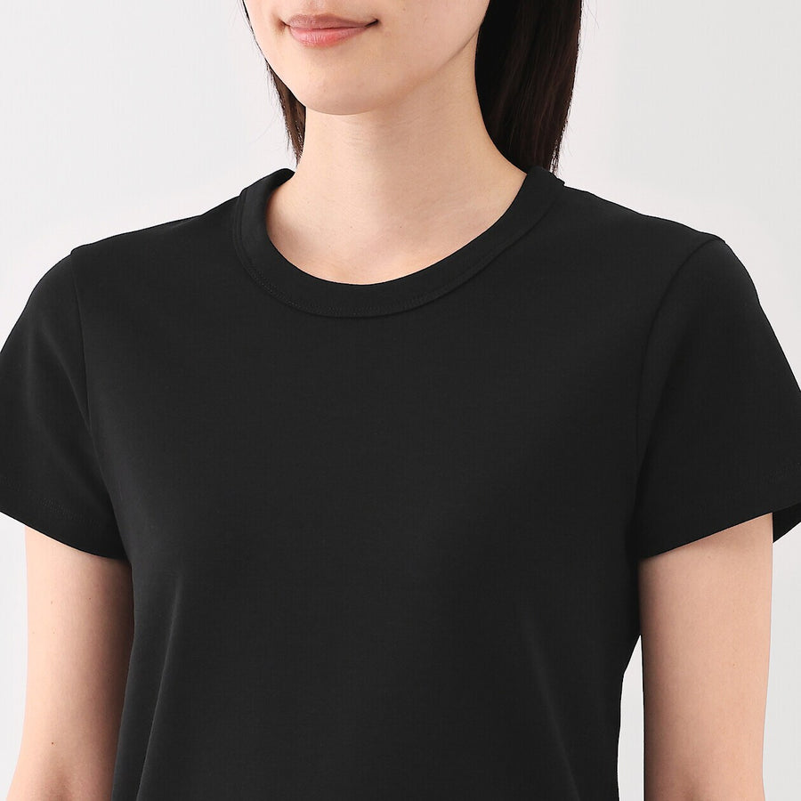 W's Cool touch anti-sweat stain crewneck SS T-shirtWhiteXS