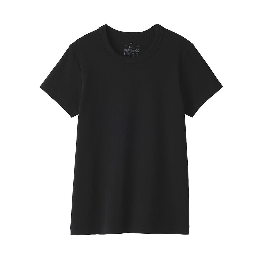 W's Cool touch anti-sweat stain crewneck SS T-shirtWhiteXS