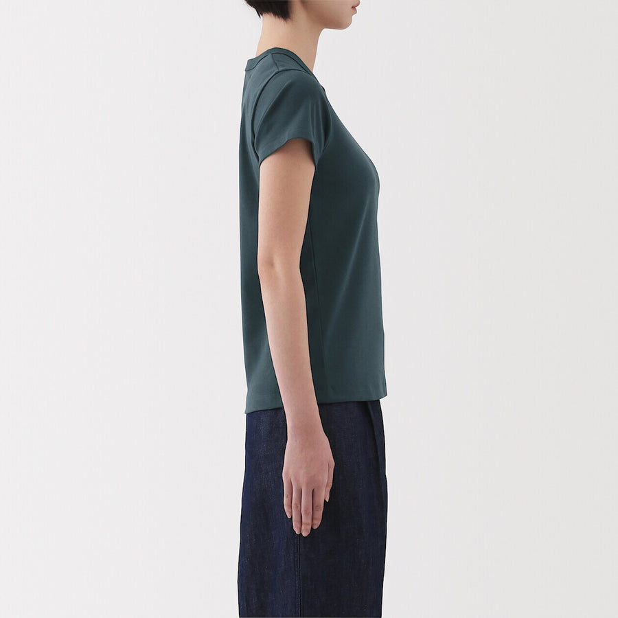 W's Cool touch anti-sweat stain crewneck SS T-shirtWhiteXS
