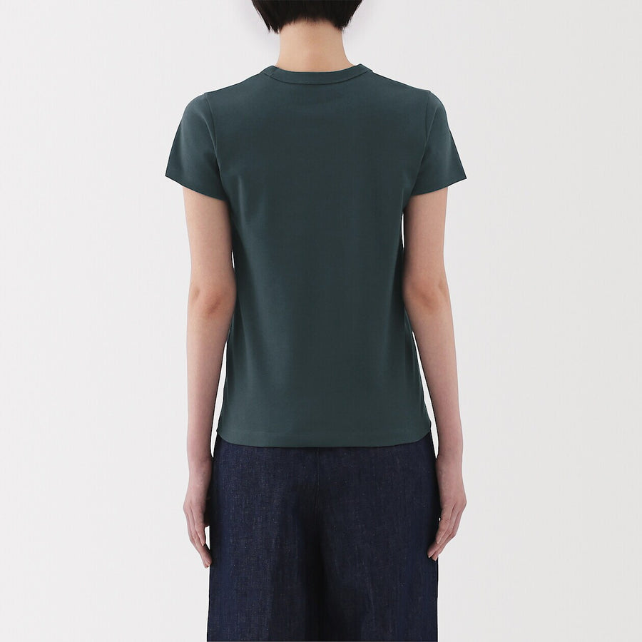 W's Cool touch anti-sweat stain crewneck SS T-shirtWhiteXS