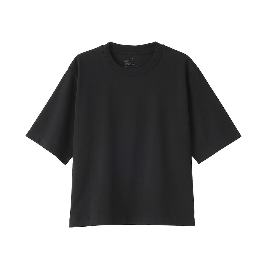 W's Cool touch crew neck wide-fit S/Slv T-shirt WhiteXS