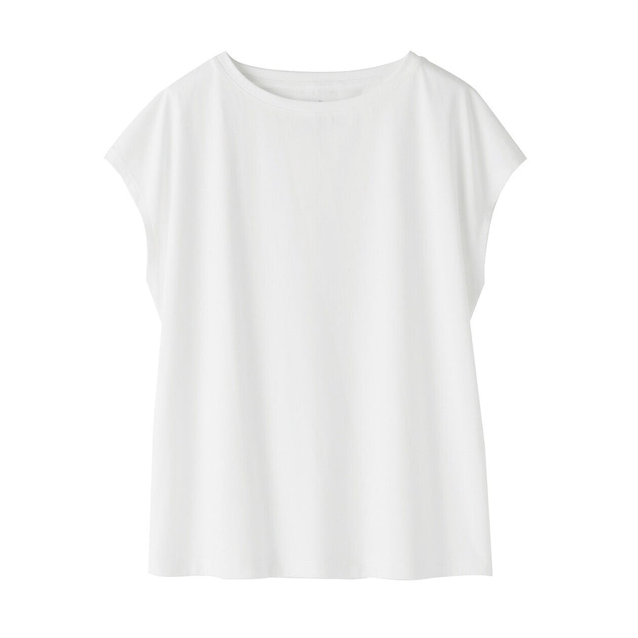 W's Jersey french sleeve T-shirt WhiteXS