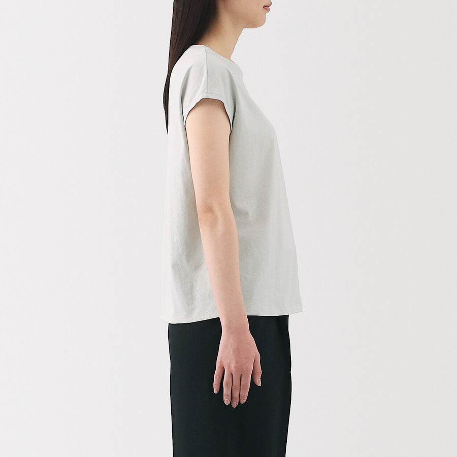W's Jersey french sleeve T-shirt WhiteXS