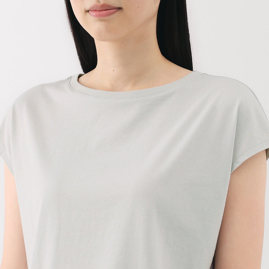 W's Jersey french sleeve T-shirt WhiteXS