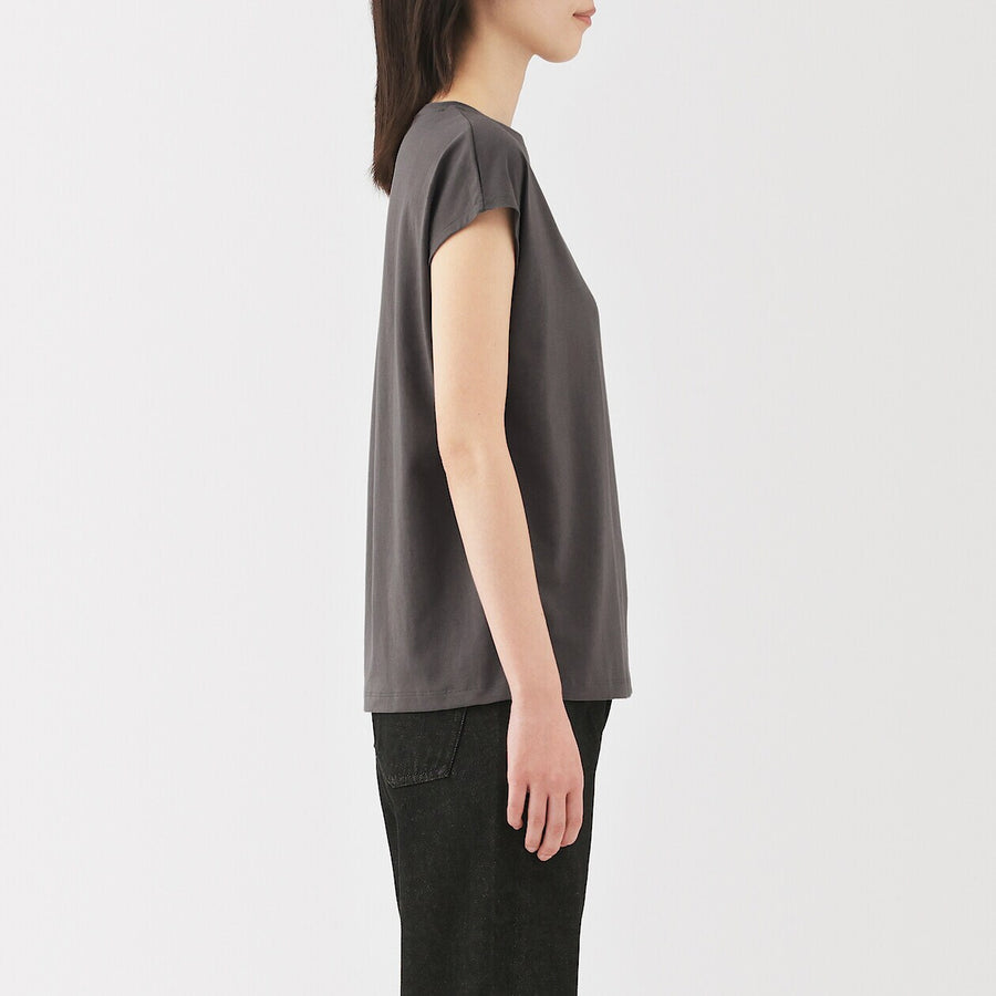W's Jersey french sleeve T-shirt WhiteXS