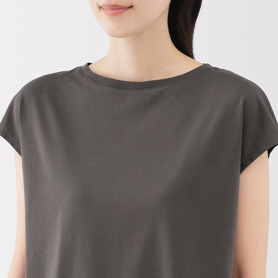 W's Jersey french sleeve T-shirt WhiteXS