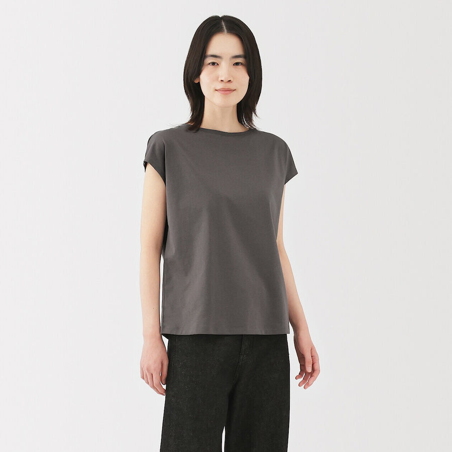 W's Jersey french sleeve T-shirt WhiteXS