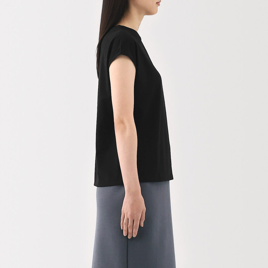W's Jersey french sleeve T-shirt WhiteXS