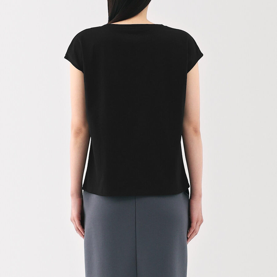 W's Jersey french sleeve T-shirt WhiteXS