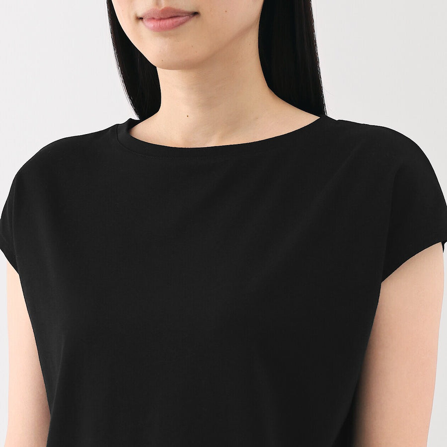 W's Jersey french sleeve T-shirt WhiteXS
