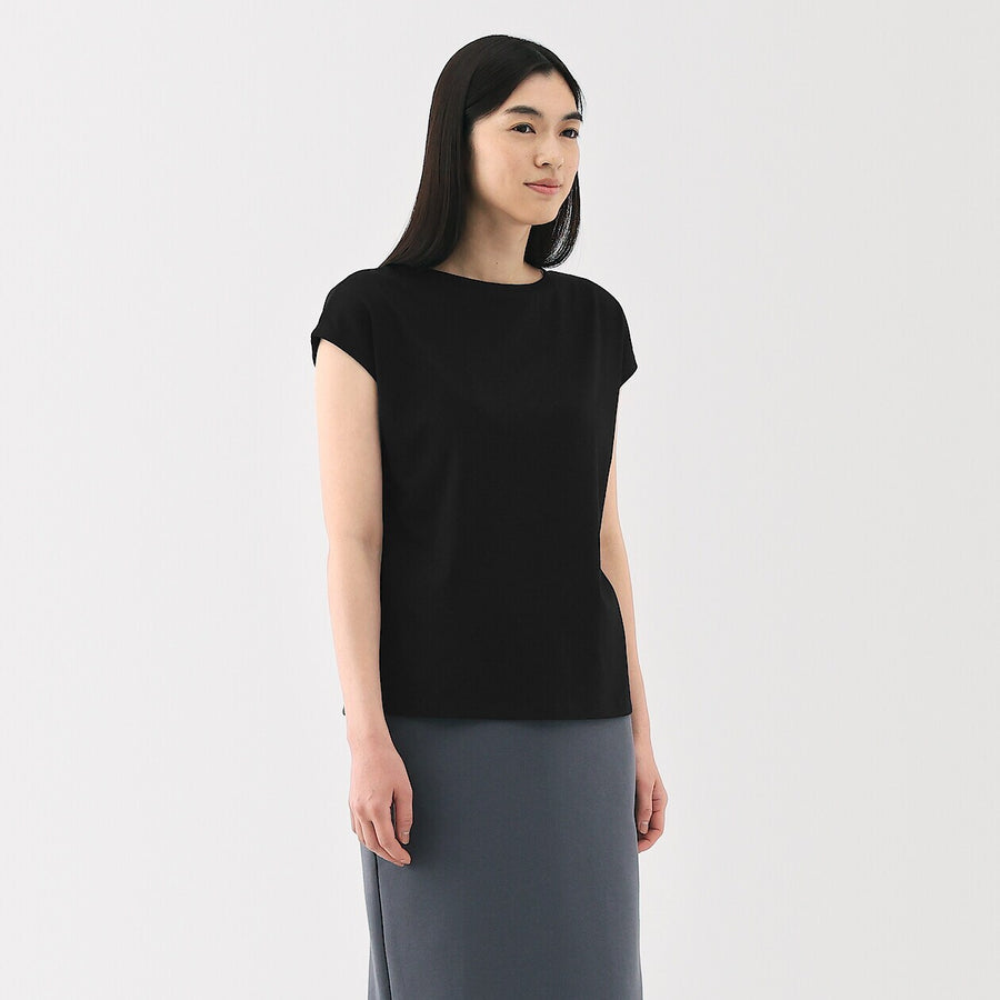 W's Jersey french sleeve T-shirt WhiteXS