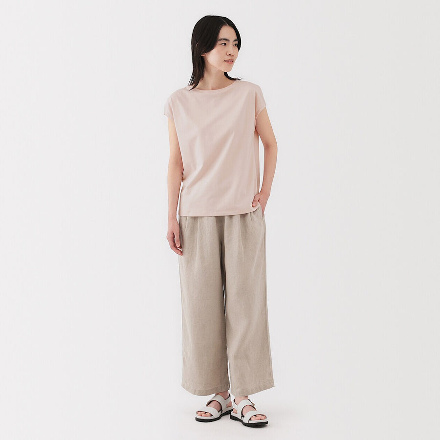 W's Jersey french sleeve T-shirt WhiteXS