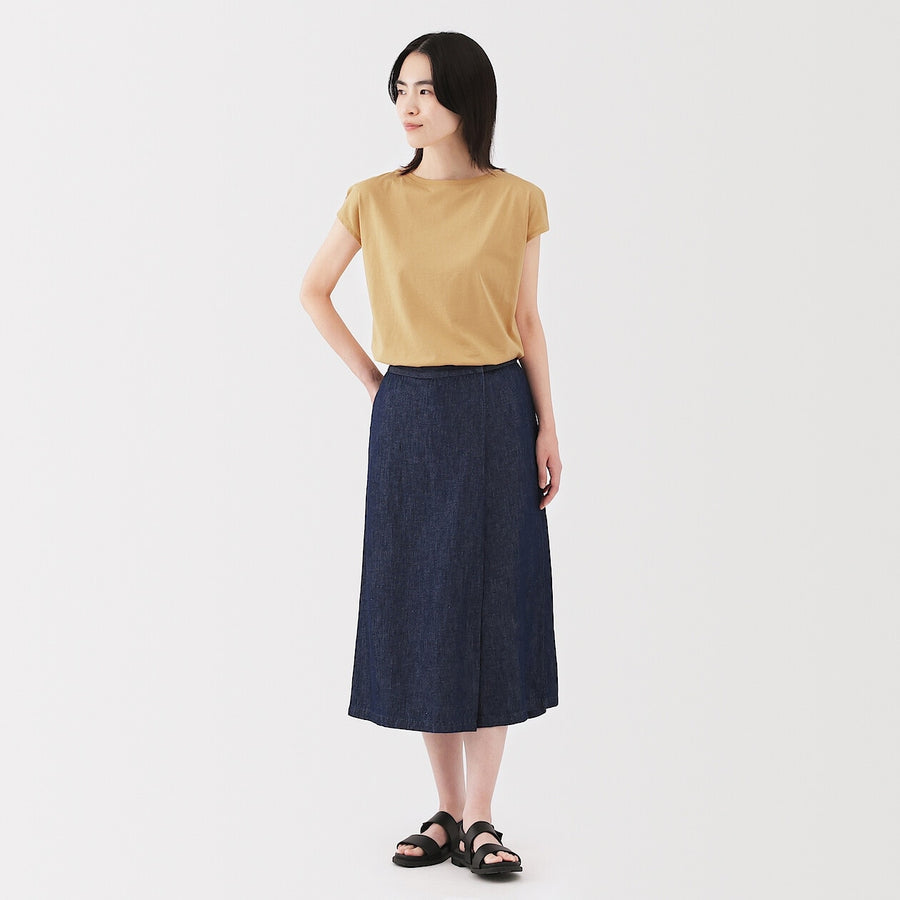 W's Jersey french sleeve T-shirt WhiteXS