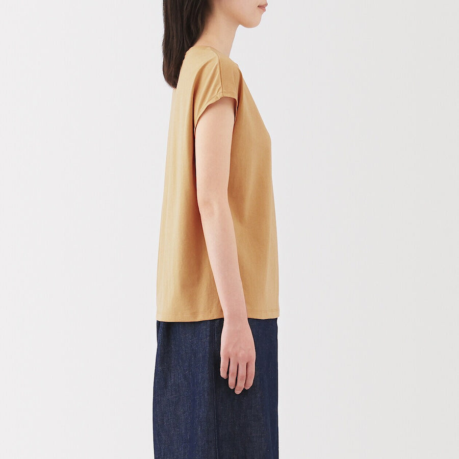 W's Jersey french sleeve T-shirt WhiteXS