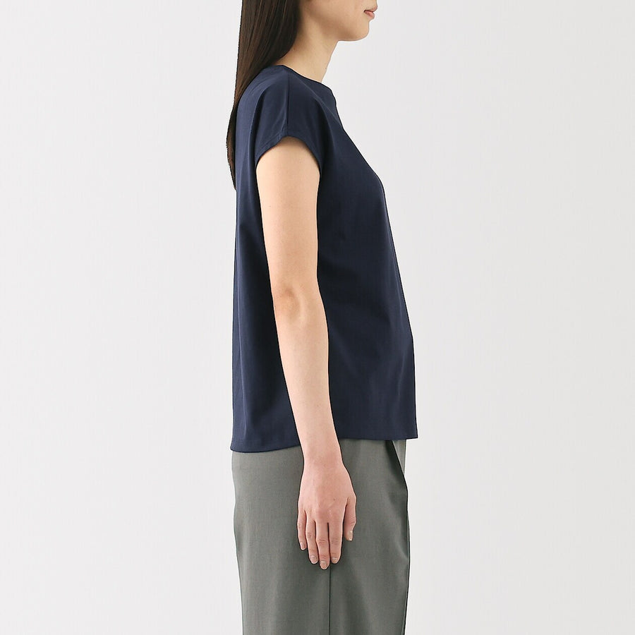 W's Jersey french sleeve T-shirt WhiteXS