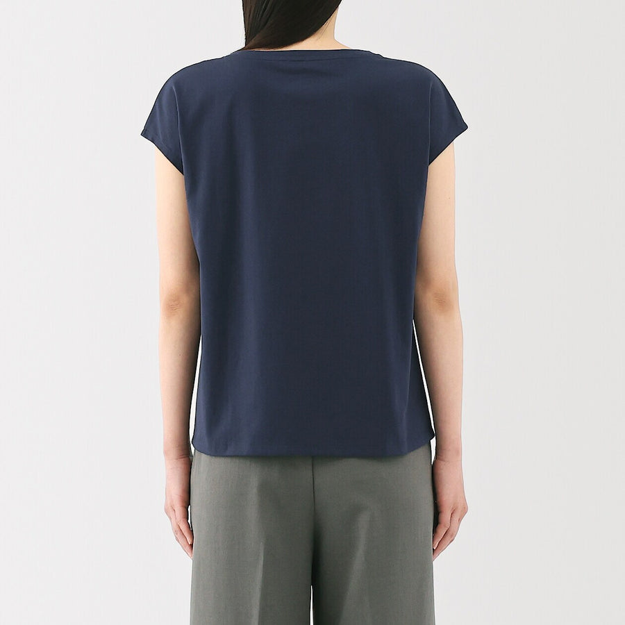 W's Jersey french sleeve T-shirt WhiteXS