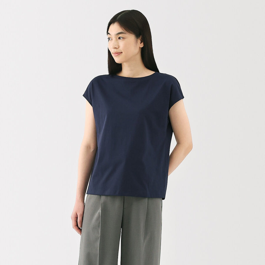 W's Jersey french sleeve T-shirt WhiteXS