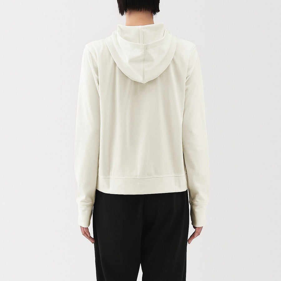 W's UV protection quick dry zip up hoodieOff WhiteXS