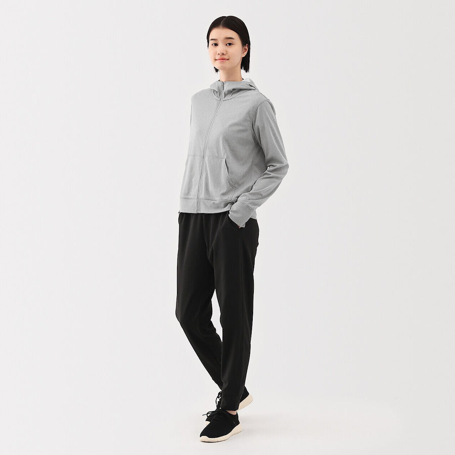 W's UV protection quick dry zip up hoodieOff WhiteXS