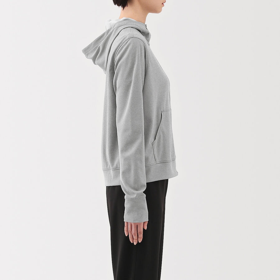 W's UV protection quick dry zip up hoodieOff WhiteXS