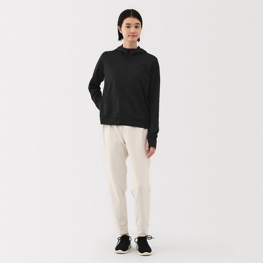 W's UV protection quick dry zip up hoodieOff WhiteXS