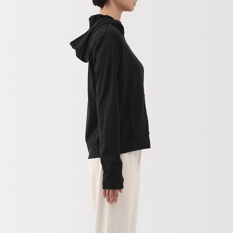 W's UV protection quick dry zip up hoodieOff WhiteXS