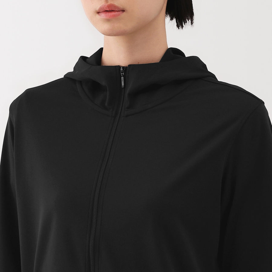 W's UV protection quick dry zip up hoodieOff WhiteXS