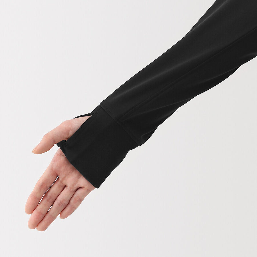 W's UV protection quick dry zip up hoodieOff WhiteXS