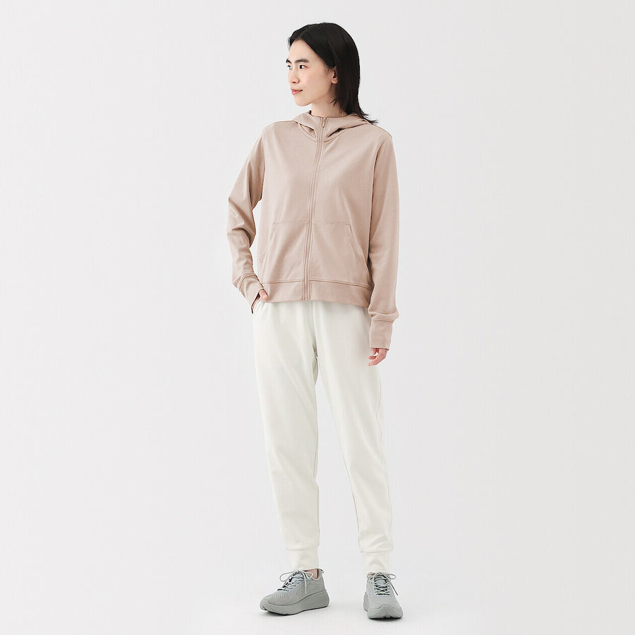 W's UV protection quick dry zip up hoodieOff WhiteXS