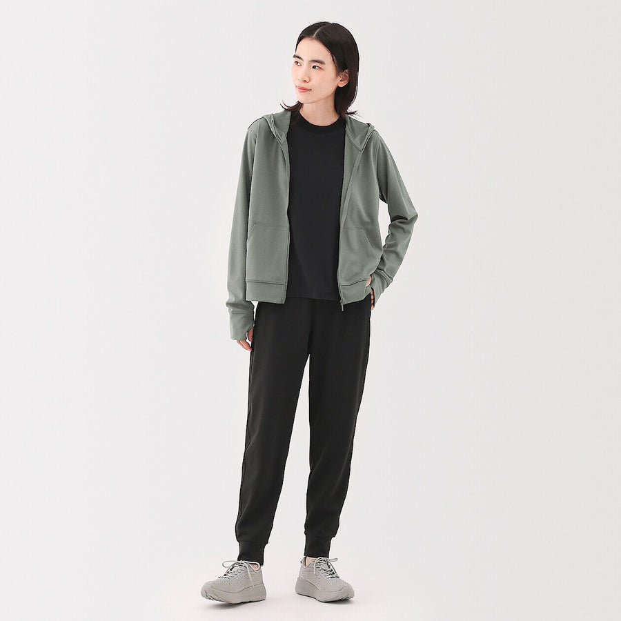 W's UV protection quick dry zip up hoodieOff WhiteXS