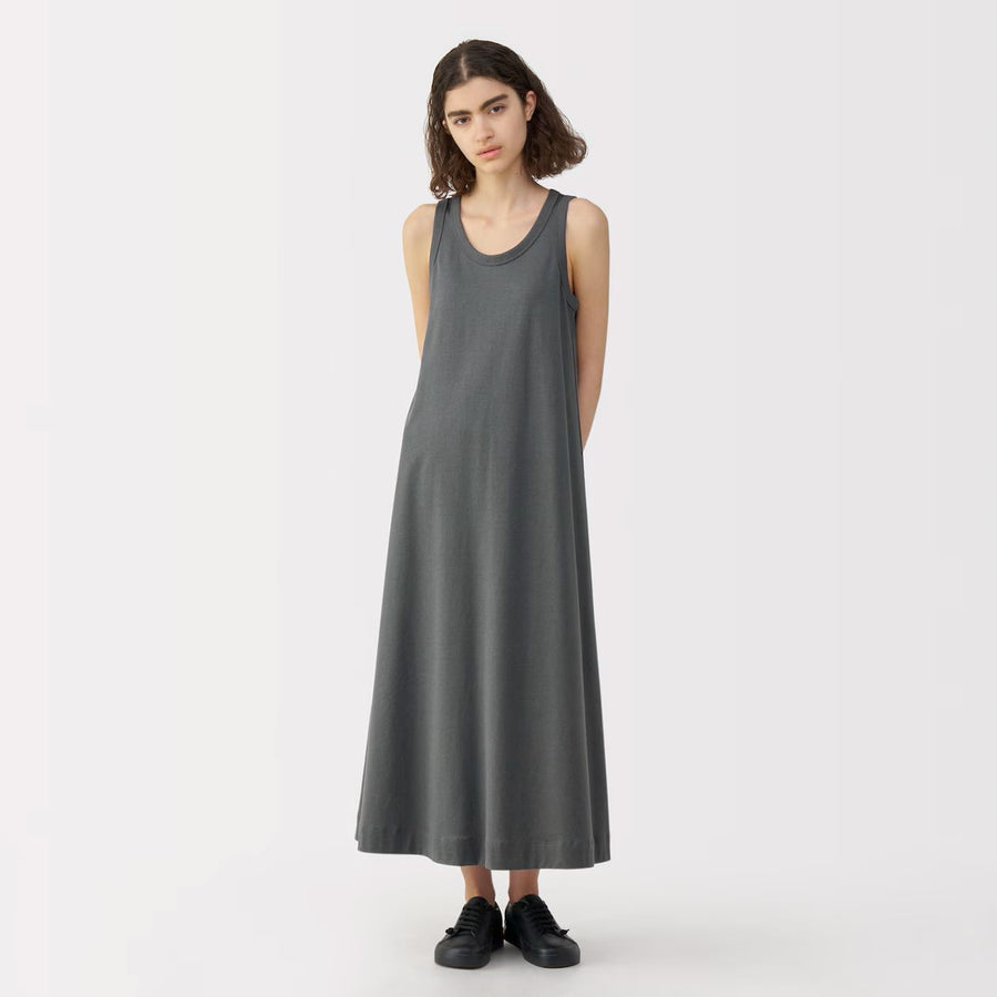 MUJI Labo Linen Blend Sleeveless Dress